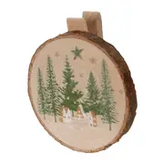 KIT COM 6 PRENDEDORES VILAREJO NOEL - CASCA DE URUCUM/CIPESTRE - Foto 5