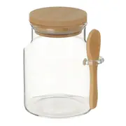 POTE 350 ML BAMBOO BORO - INCOLOR/BAMBU - Foto 3