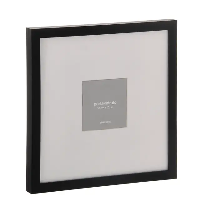 MOLDURA 10 CM X 10 CM CLOSER - PRETO/BRANCO - Foto 2