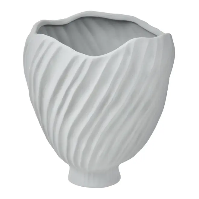 VASO 26 CM LANCY - CINZA PROVENCE - Foto 1
