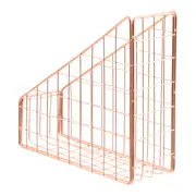CAIXA ARQUIVO PORTA-REVISTAS GRID - COBRE - Foto 4