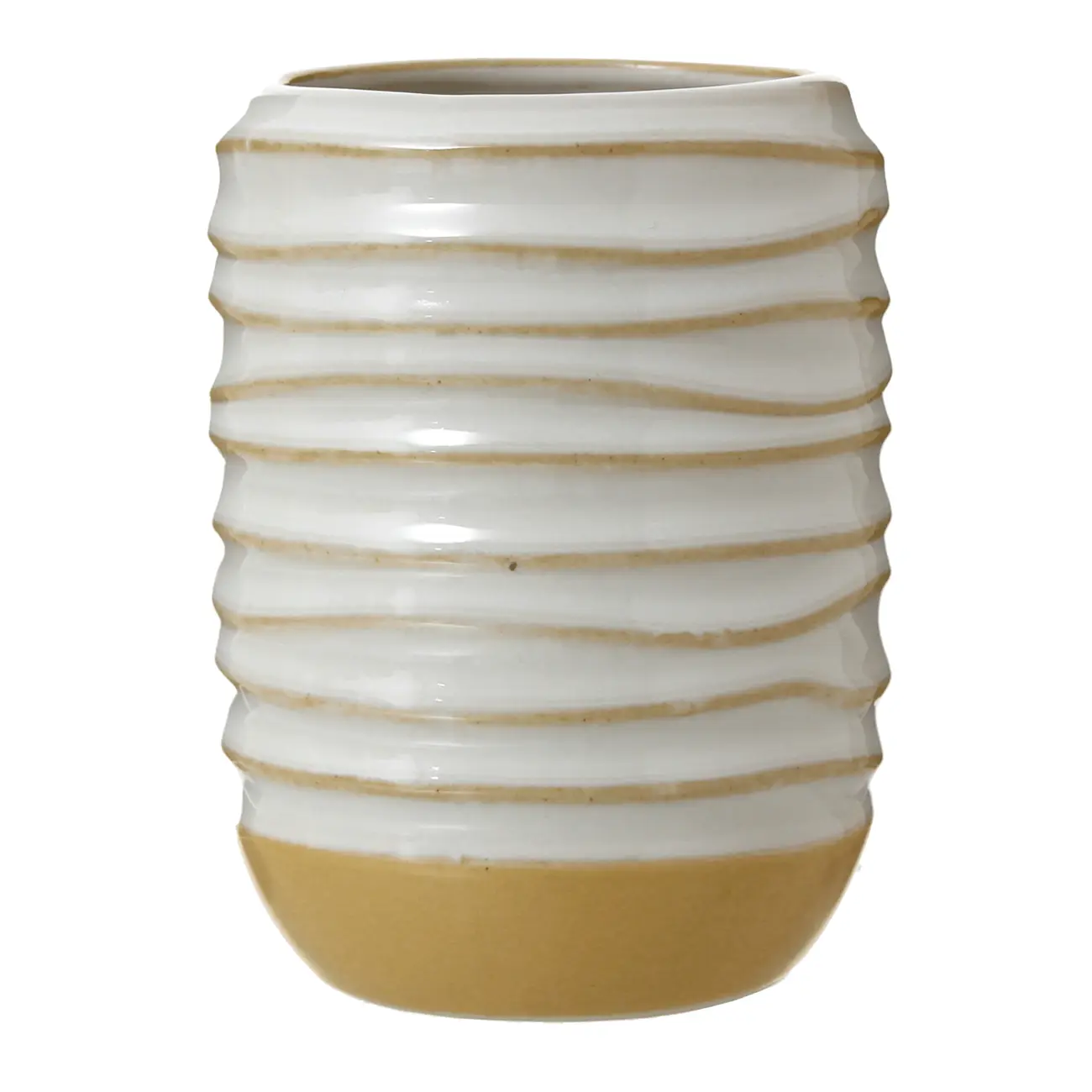 PORTA-ESCOVA/PASTA WELLE - BRANCO/BEGE - Foto 1