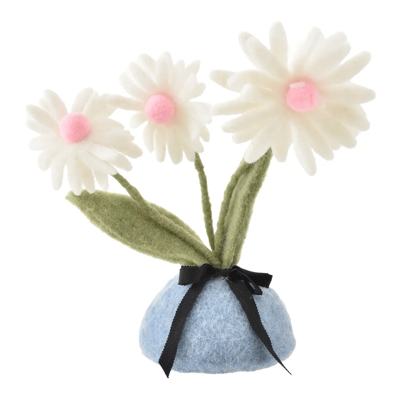 ADORNO VASO FLOR 23 CM PASCOQUETTE - VIN ROSE/BLEU CENDRÉ - Foto 1
