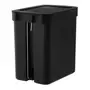 LIXEIRA COM PEDAL 6 L TRIUM - PRETO - Foto 3