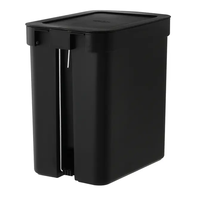 LIXEIRA COM PEDAL 6 L TRIUM - PRETO - Foto 3