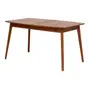 MESA DE JANTAR EXTENSÍVEL 1,36 M/1,76 M X 90 CM OREGON - NOZES - Foto 4