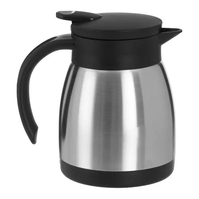 GARRAFA TÉRMICA 400 ML PRESS & DRINK - INOX/PRETO - Foto 4