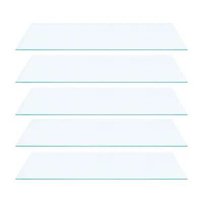 KIT COM 5 PRATELEIRAS PARA ESTANTE 4 MM X 60 CM X 30 CM THE GRID