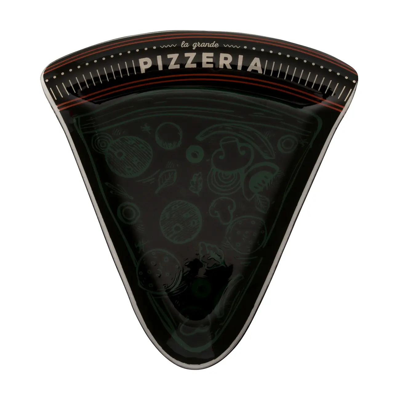 PRATO FATIA LA GRANDE PIZZERIA - ENGLISH GREEN/PRETO - Foto 1