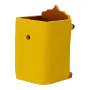 VASO DECORATIVO DE PAREDE III BEBERIBE - AMARELO/BRANCO - Foto 4