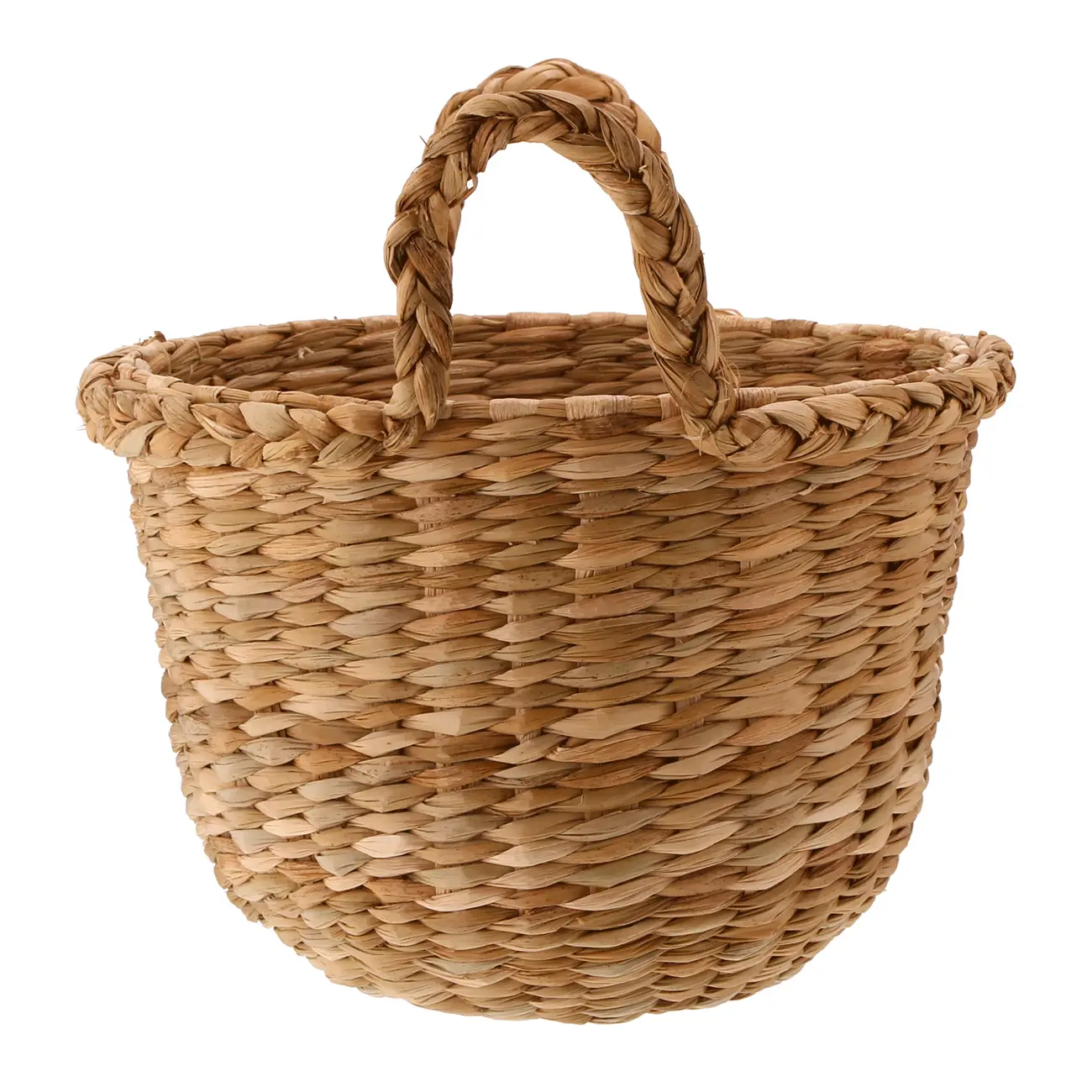 CESTO COM ALÇA 24 CM X 24 CM X 17 CM TABOA - FIBRA NATURAL - Foto 3