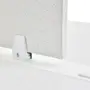 EST TRAB QUÁDRUPLA C/ DIVISÓRIA METRIC - BRANCO/GRANILITE - Foto 11
