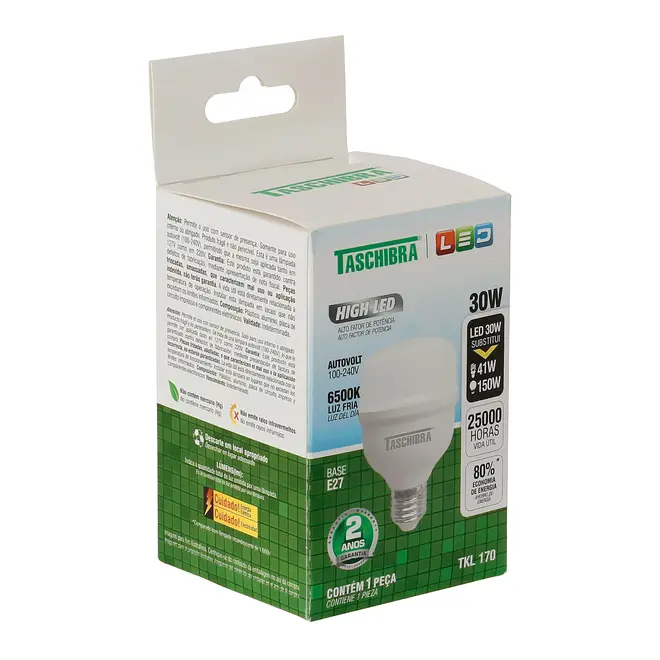 LÂMPADA HIGH LED TKL 170 30W 6500K E27 127/220V - BRANCO - Foto 4