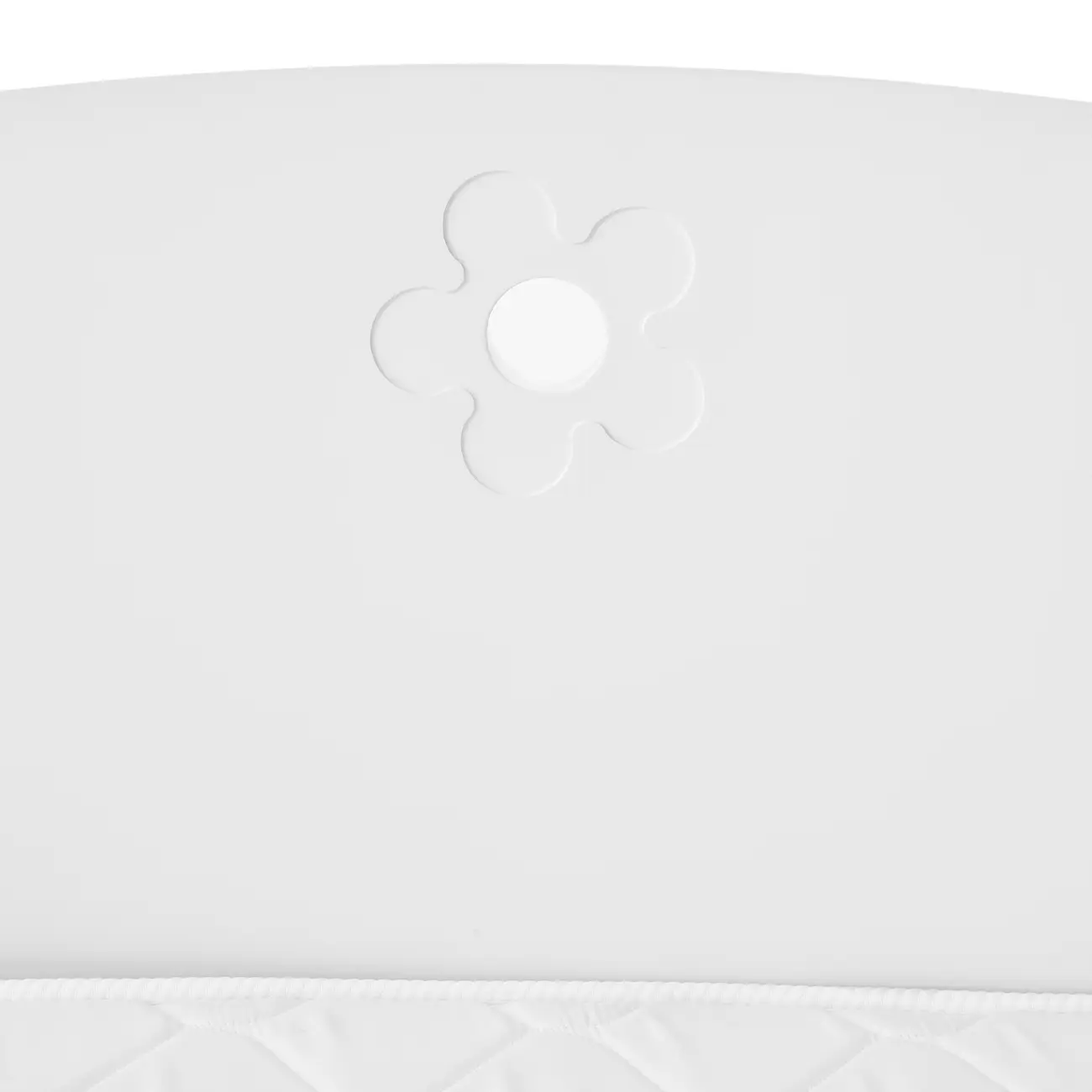 CAMA DE SOLTEIRO COM 2 GAVETAS 88 CM PATCHFLOWER - BRANCO - Foto 7