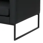 POLTRONA DETROIT - PRETO/PRETO - Foto 10