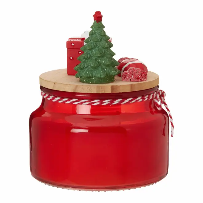 ÁRVORE VELA POTE 12 CM SANTA ROCKS - TERRACOTA/MUSGO - Foto 5