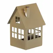 SUPORTE VELA CASA 16 CM FINE FESTIVITY - OURO - Foto 2