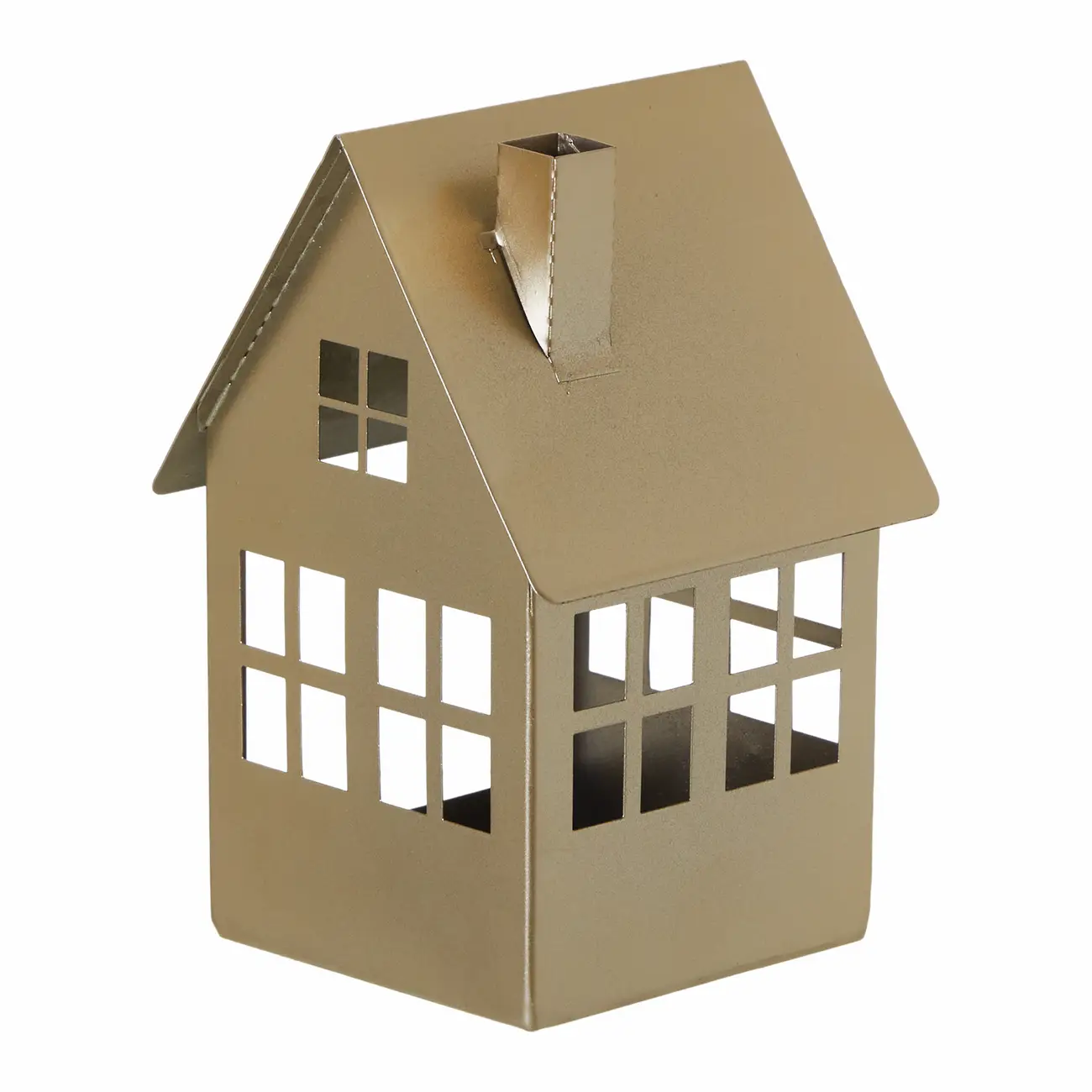 SUPORTE VELA CASA 16 CM FINE FESTIVITY - OURO - Foto 2