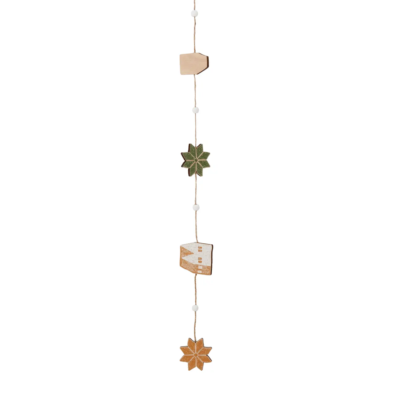 CORDÃO DECORATIVO 1,18 M VILAREJO NOEL - CASCA DE URUCUM/CIPESTRE - Foto 3