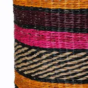 CESTO 45 CM X 35 CM X 35 CM BOLGATANGA - RELVA/MULTICOR - Foto 9