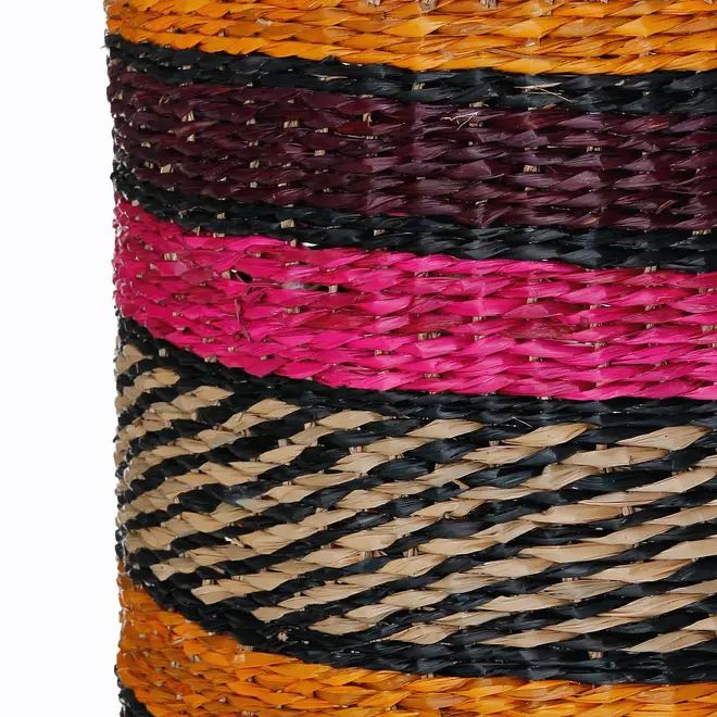 CESTO 45 CM X 35 CM X 35 CM BOLGATANGA - RELVA/MULTICOR - Foto 9