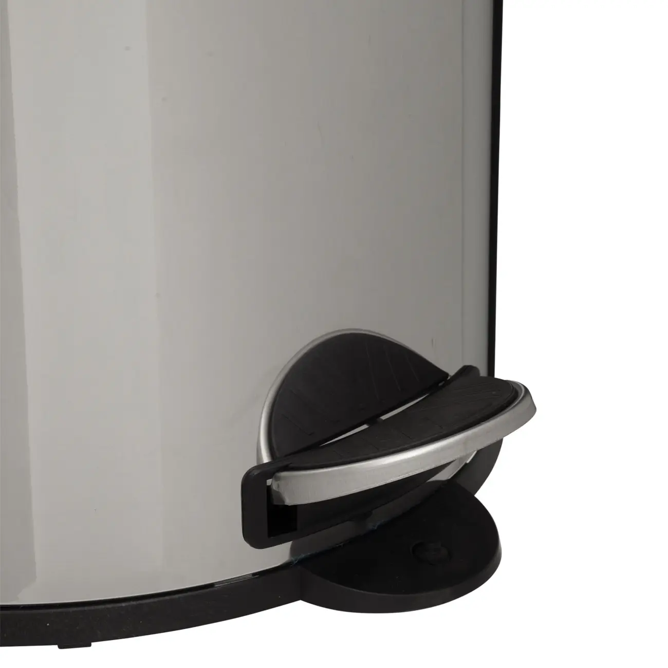 LIXEIRA COM PEDAL 20 L HOYT - INOX/PRETO - Foto 11