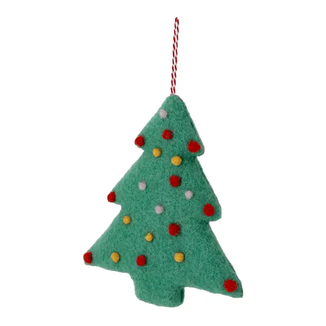 ADORNO PAREDE ÁRVORE 20 CM COLORFUN XMAS - CORES CALEIDOCOLOR - Foto 2