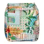 PUFF 45 CM X 45 CM SAUDADE TROPICAL - MULTICOR - Foto 2