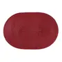 LUGAR AMERICANO 48 CM X 33 CM LUCEN OVAL - VERMELHO HINDU - Foto 1