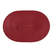 LUGAR AMERICANO 48 CM X 33 CM LUCEN OVAL - VERMELHO HINDU - Foto 1
