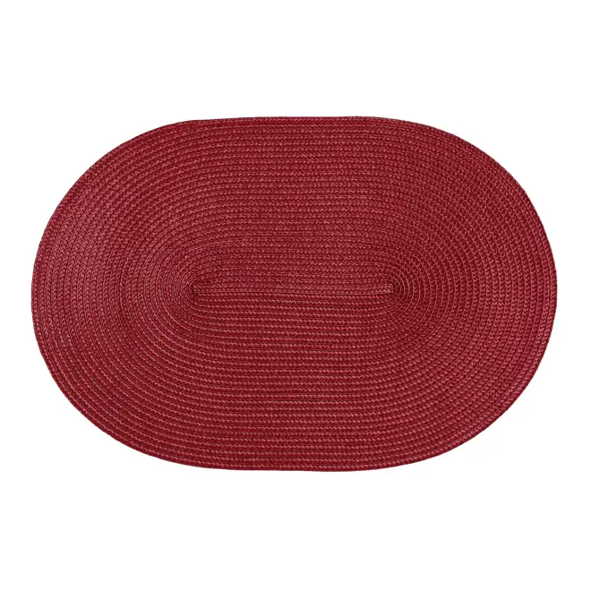 LUGAR AMERICANO 48 CM X 33 CM LUCEN OVAL - VERMELHO HINDU - Foto 1