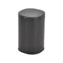 LIXEIRA COM PEDAL 5 L DEPP - PRETO/PRETO - Foto 6