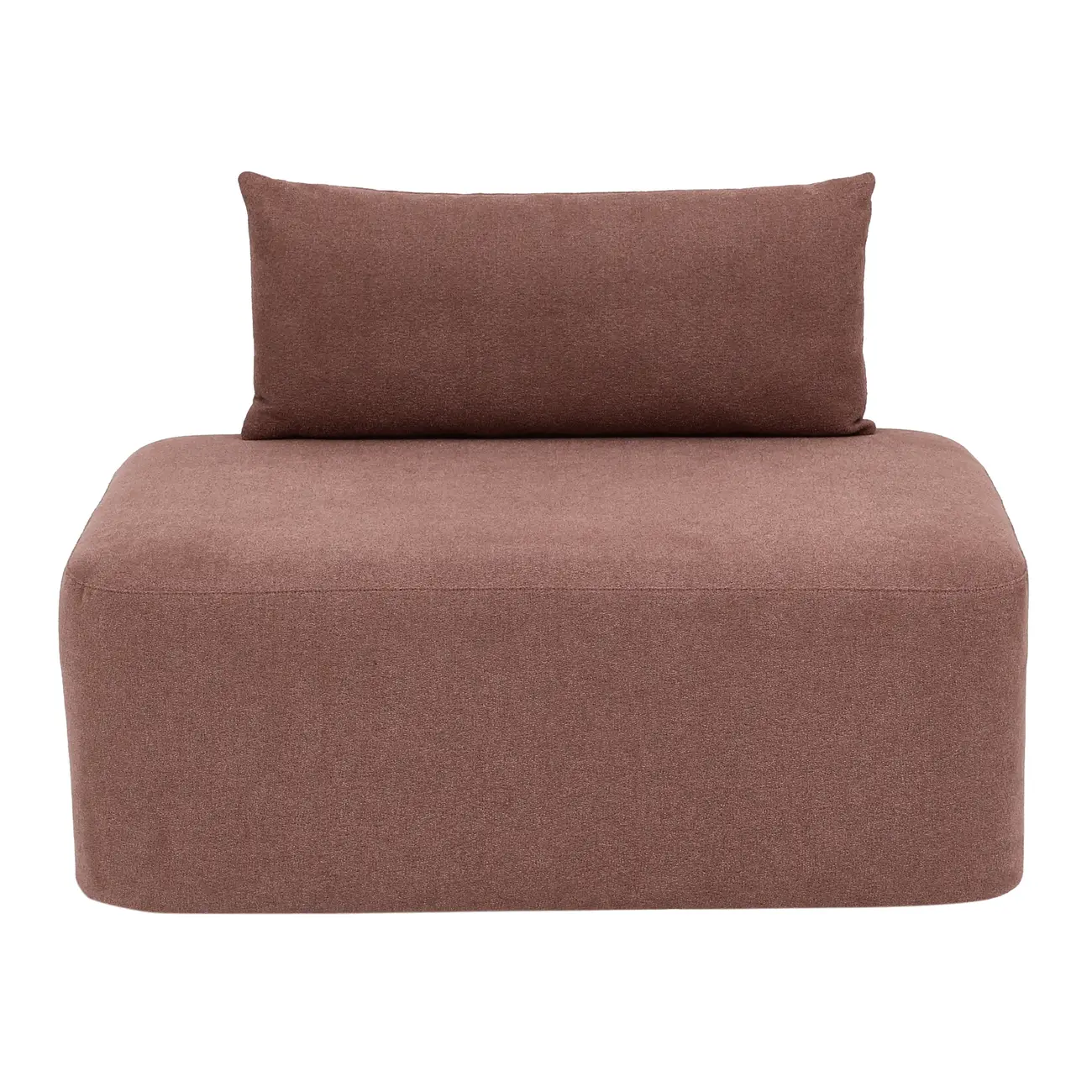 SOFÁ 4 LUGARES SHIRO - RUBY MOCHA/QUARTZO ROSA - Foto 3