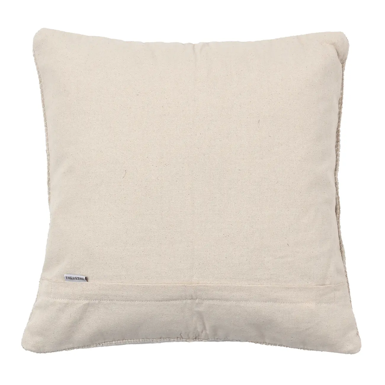CAPA ALMOFADA 45 CM X 45 CM CAIS - NATURAL/NATURAL - Foto 3