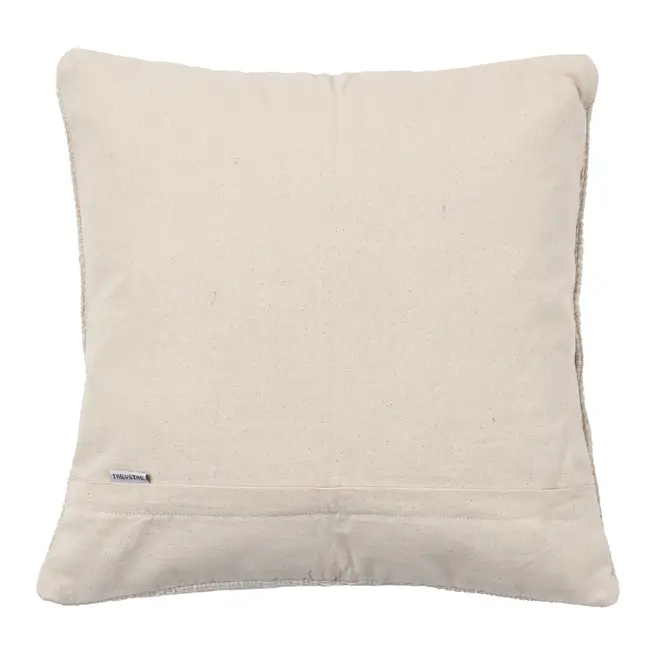CAPA ALMOFADA 45 CM X 45 CM CAIS - NATURAL/NATURAL - Foto 3