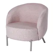 POLTRONA LULL - QUARTZO ROSA/CINZA CLARO - Foto 2