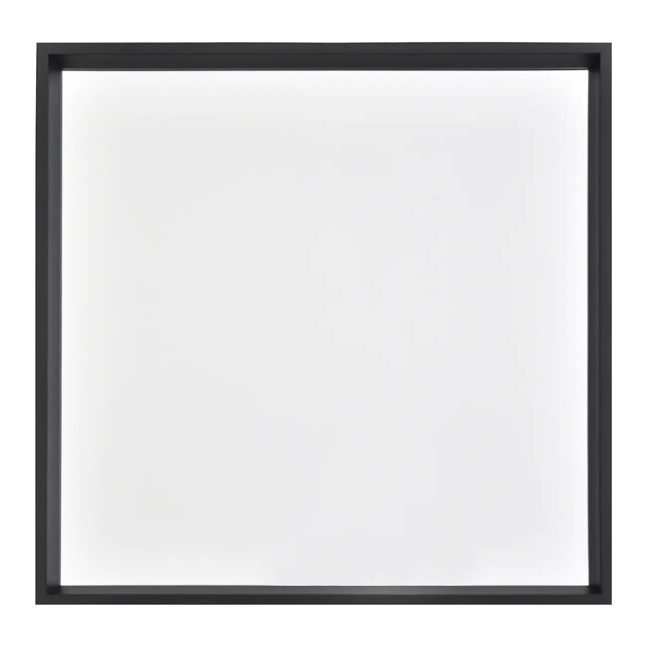 ESPELHO 70 CM X 70 CM GROOVED - PRETO - Foto 1