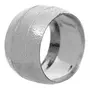 ARGOLA PARA GUARDANAPO CONJUNTO COM 4 PEÇAS ELLO - PRATA - Foto 2