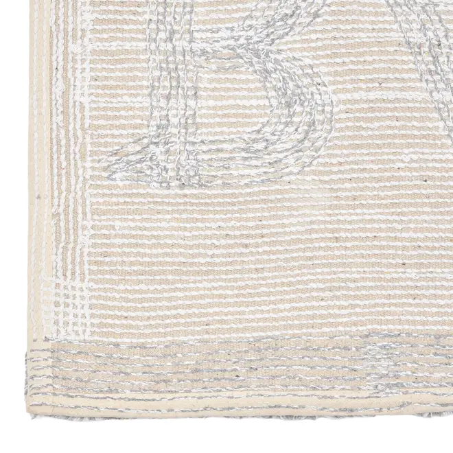 TAPETE 80 CM X 50 CM SNUGGLY SOFT - MESCLADO CINZA - Foto 3