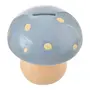 ADORNO MESA/COFRE 12 CM DELICADÊ CADÊ - BLEU CENDRÉ/BEGE - Foto 2
