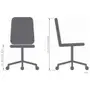 SKED CADEIRA HOME OFFICE - CROMADO/PRETO - Foto 3