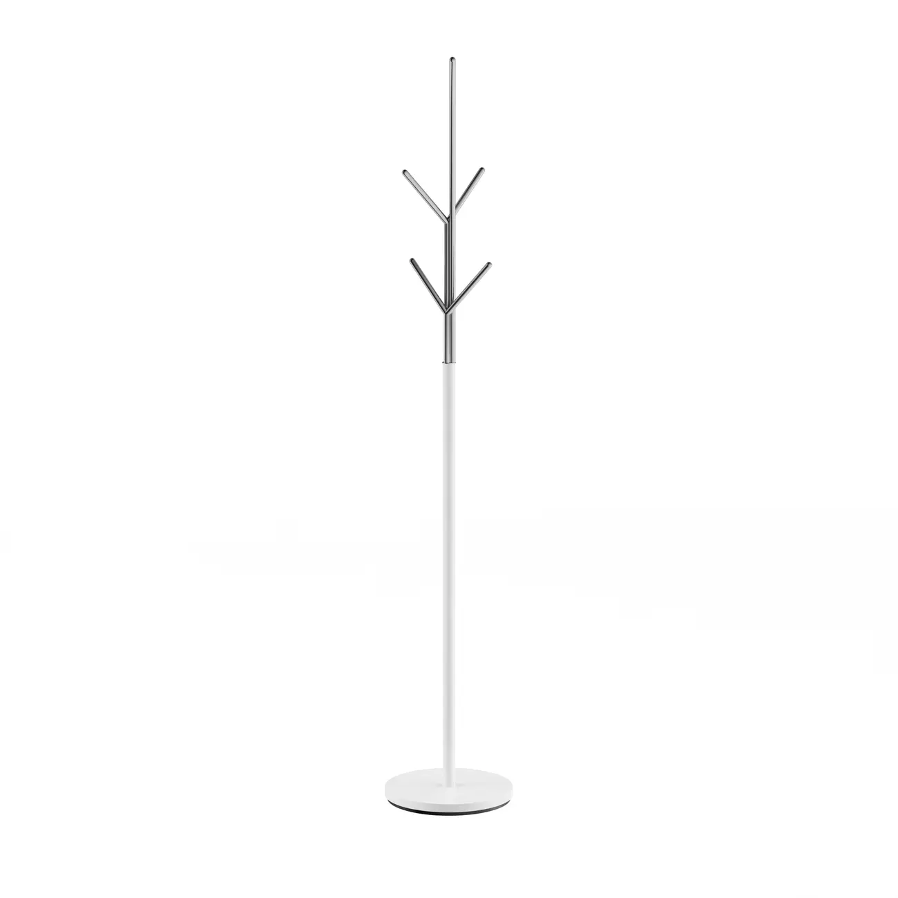 CABIDEIRO DE CHÃO TWIG - BRANCO/CROMADO - Foto 1