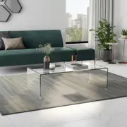 MESA DE CENTRO 1,10 M X 55 CM INGLASS - INCOLOR/CROMADO - Foto 3