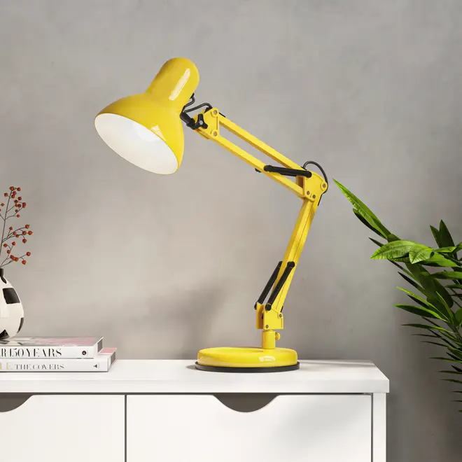 LUMINÁRIA DE MESA ARKIT - AMARELO/PRETO - Foto 3