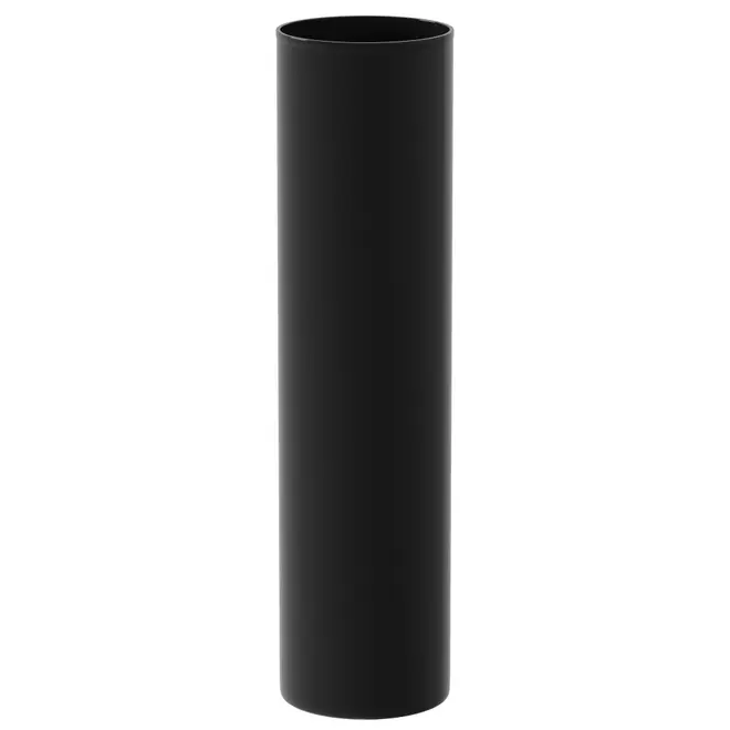 VASO 25 CM TUBI - PRETO - Foto 1