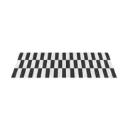 TAPETE 2 M X 2,50 M ZEBRE - PRETO/BRANCO - Foto 1