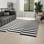 TAPETE 2 M X 2,50 M ZEBRE - PRETO/BRANCO - Foto 3