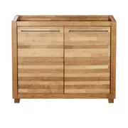 ARMÁRIO DE COZINHA INFERIOR 2 PORTAS 1 M GOURMET - NOZES/ZINCO - Foto 1