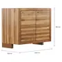 ARMÁRIO DE COZINHA INFERIOR 2 PORTAS 1 M GOURMET - NOZES/ZINCO - Foto 4