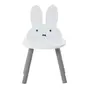 CADEIRA INFANTIL MIFFY - CINZA/BRANCO - Foto 2